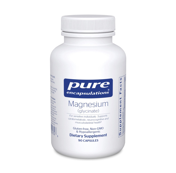 Pure Encapsulations Magnesium Glycinate – 90 Capsules