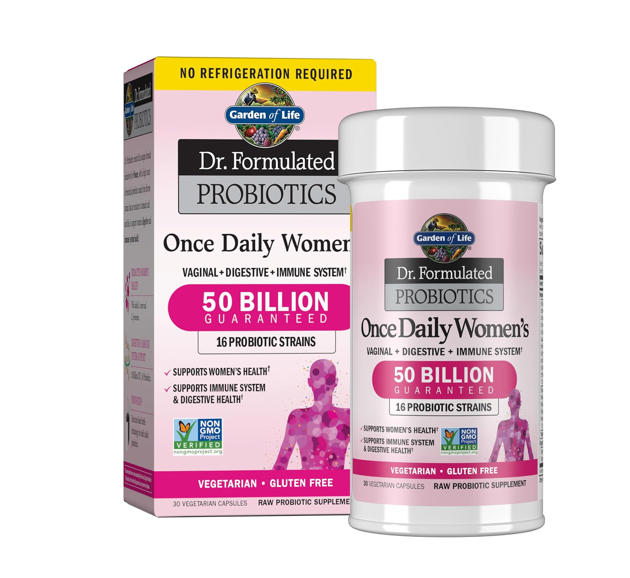 6. Garden of Life Once Daily Women's Probiotic – 50 Billion