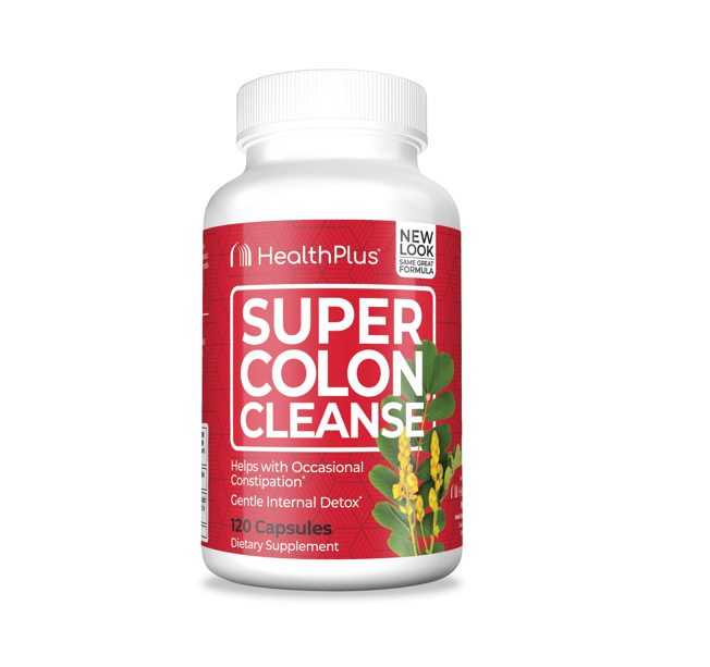 HealthPlus Super Colon Cleanse Capsules 120 Tablets
