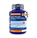 Zipvit Super Strength Omega 3 Fish Oil 2000mg 120 Capsules EPA DHA supplement bottle