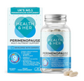 Health & Her perimenopause supplement packaging on a white background